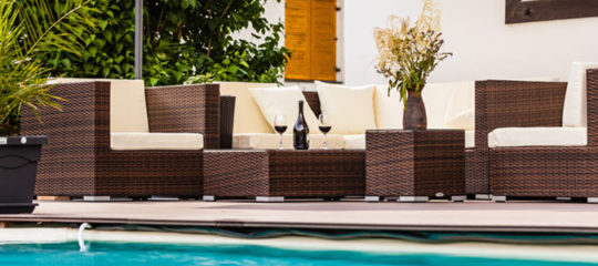 Mobilier extérieur design pour jardin