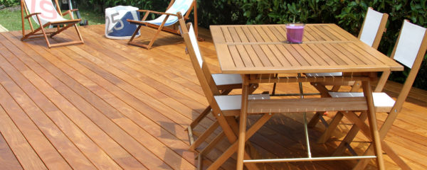 Salon de jardin en teck